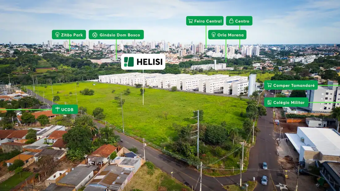 Perspectiva ilustrativa de Helisi em Campo Grande